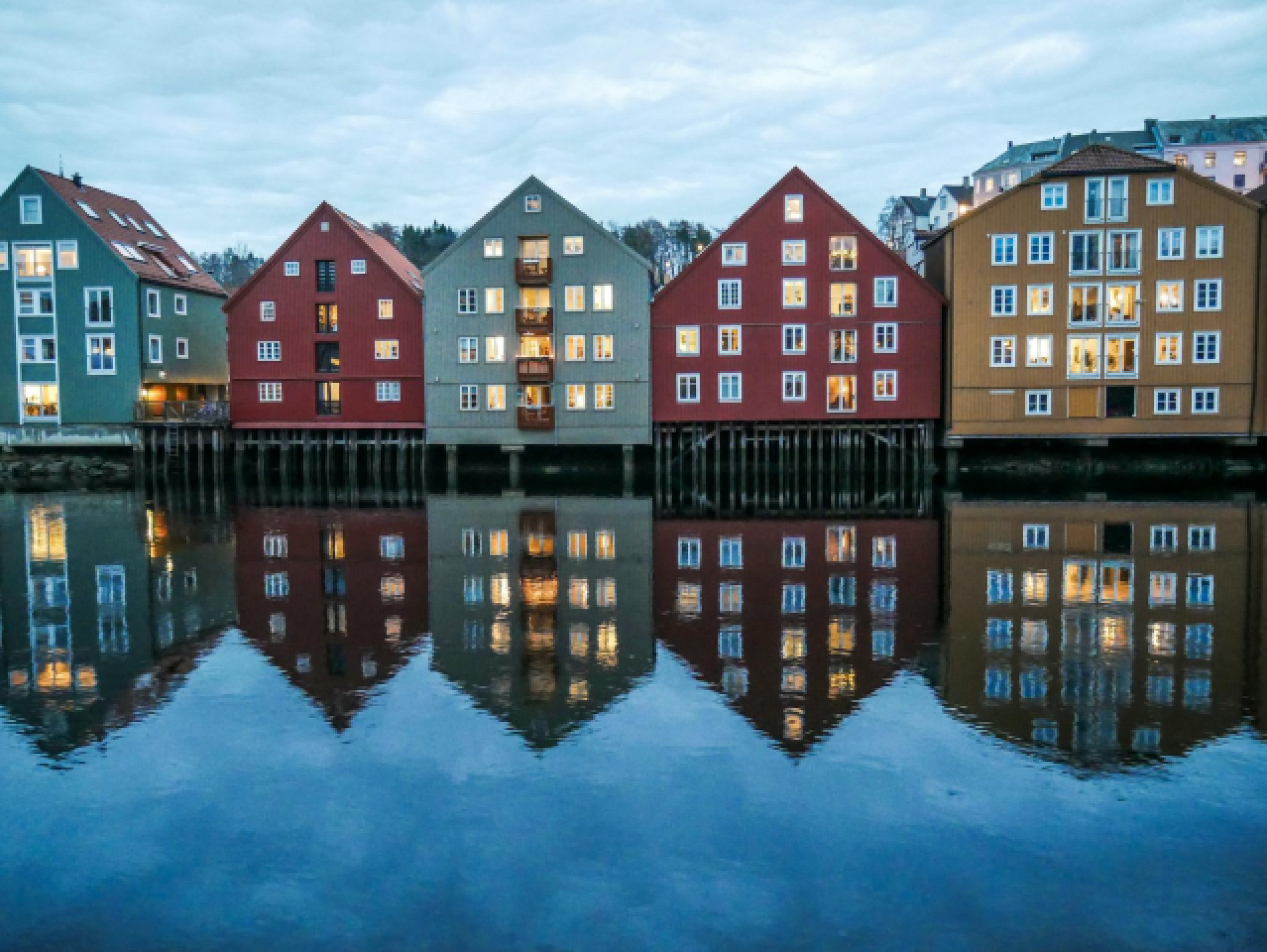 Trondheim Bars : Scène Nocturne Hors Sentiers